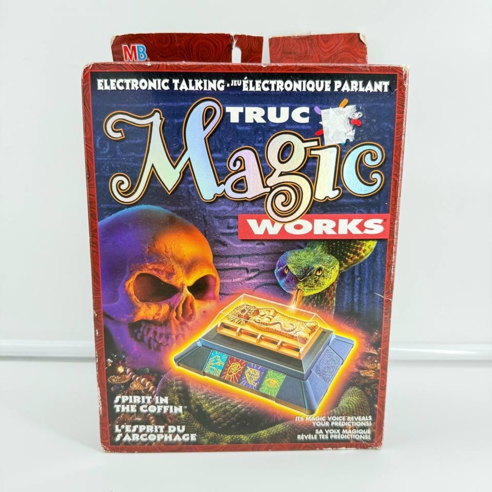SPIRIT IN THE COFFIN - VINTAGE MAGIC WORKS - MILTON BRADLEY 1995